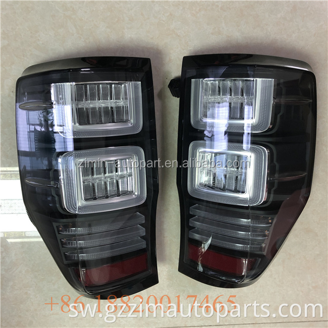 High Quality 4x4  Auto Parts modified LED Tail Lights For Ranger T6 T7 2012-2017